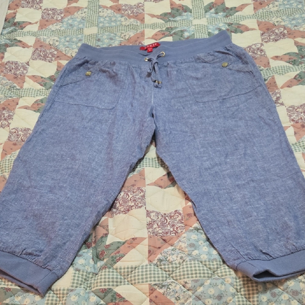 G by Guess Blue Cropped Jeans